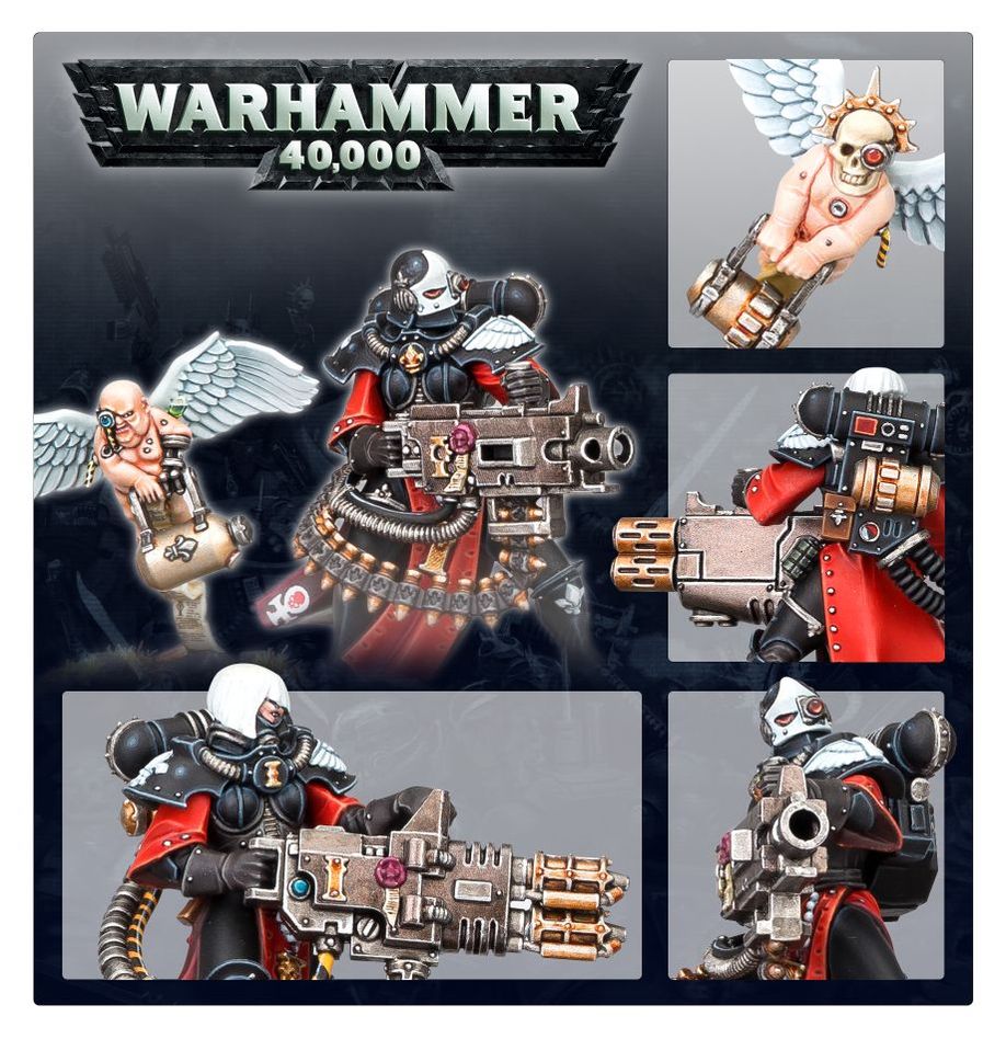 Warhammer 40k Adepta Sororitas: Retributor Squad - Citadel Miniatures