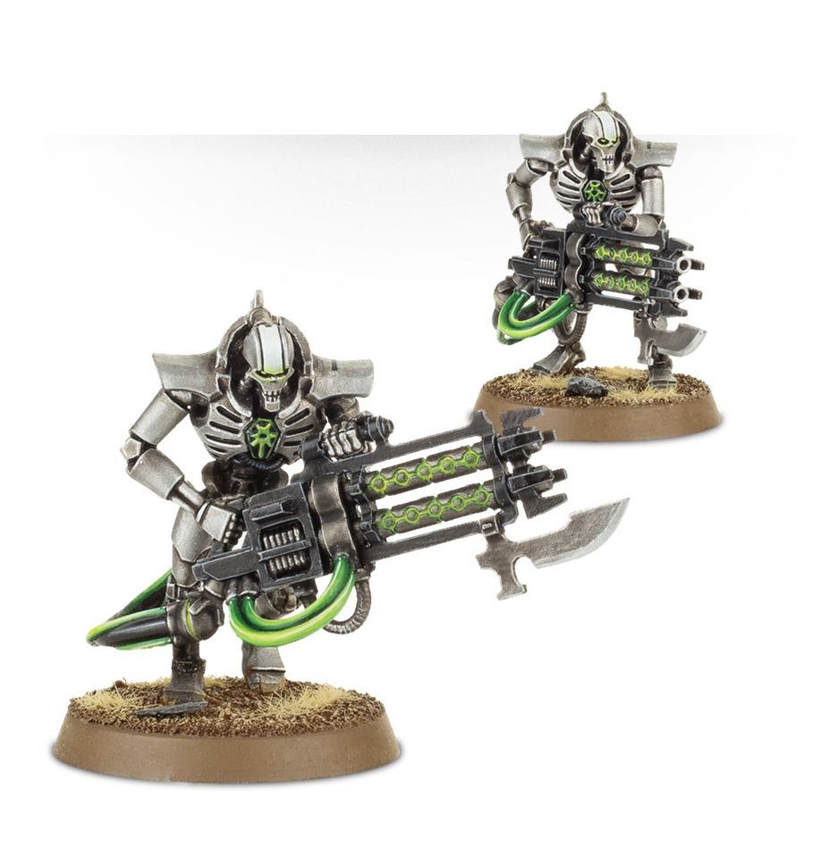 Warhammer 40k Necron Immortals or Deathmarks - 5 Miniature Set