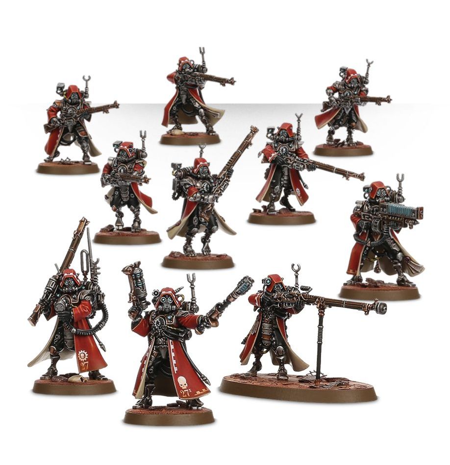Warhammer 40k Adeptus Mechanicus: Skitarii Rangers & Vanguard Kit