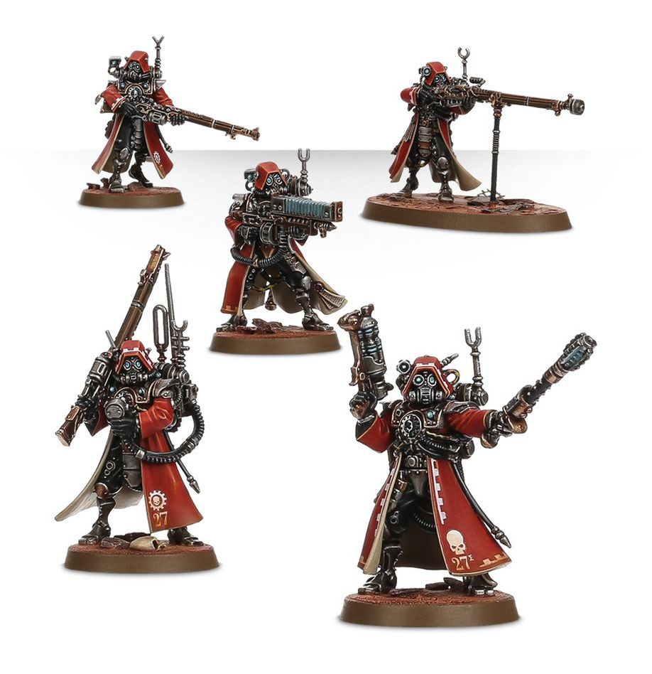 Warhammer 40k Adeptus Mechanicus: Skitarii Rangers & Vanguard Kit