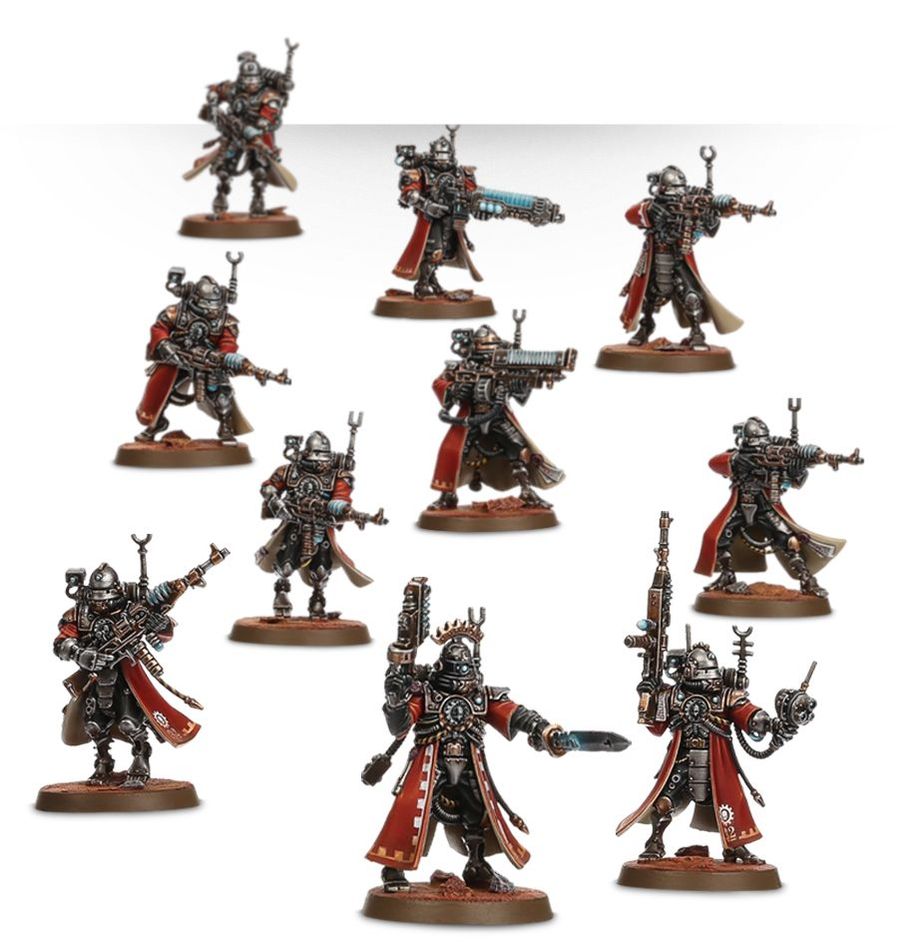 Warhammer 40k Adeptus Mechanicus: Skitarii Rangers & Vanguard Kit