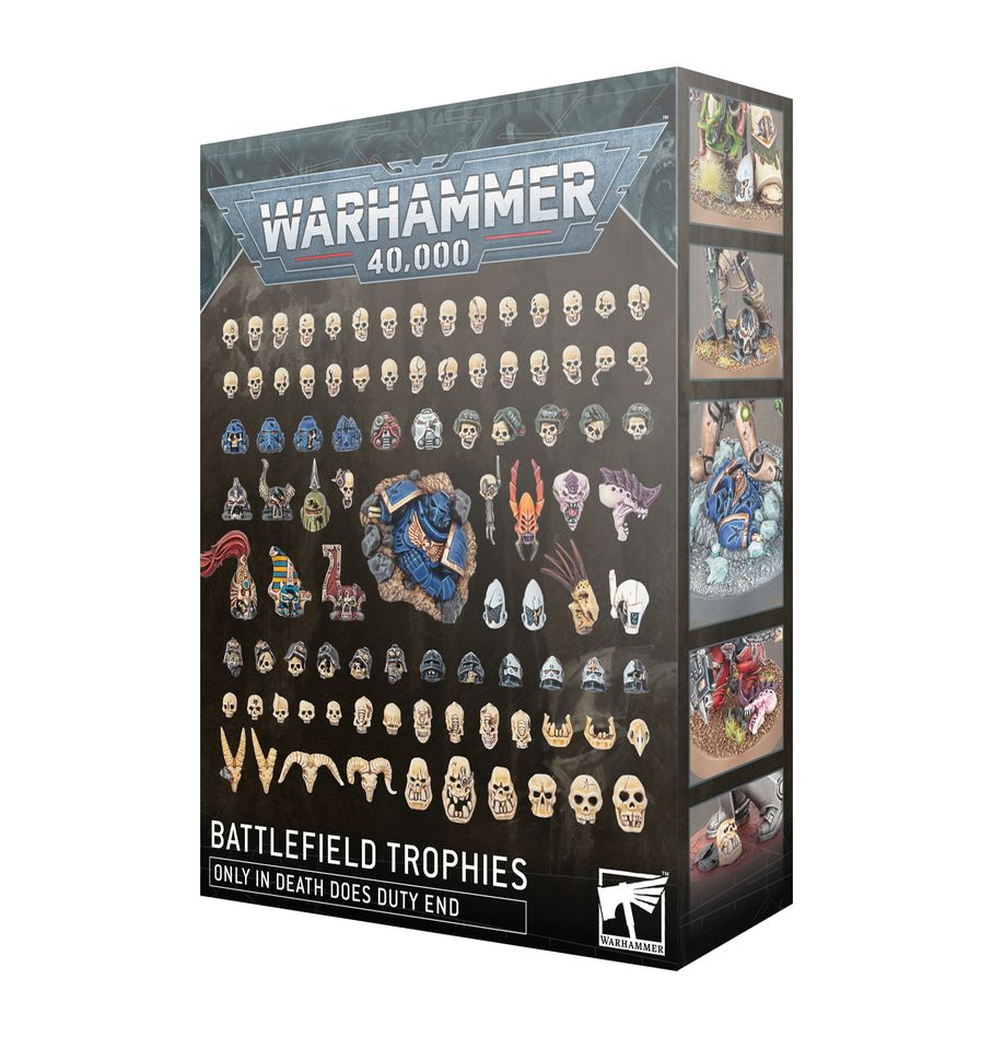 Warhammer 40,000 Battlefield Trophies – 288pc Miniature Basing Kit