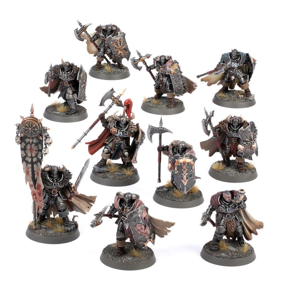 Warhammer Age of Sigmar: Slaves to Darkness Chaos Warriors (10 Models)
