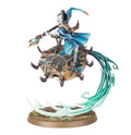 Warhammer Age of Sigmar: Magister on Disc of Tzeentch Miniature