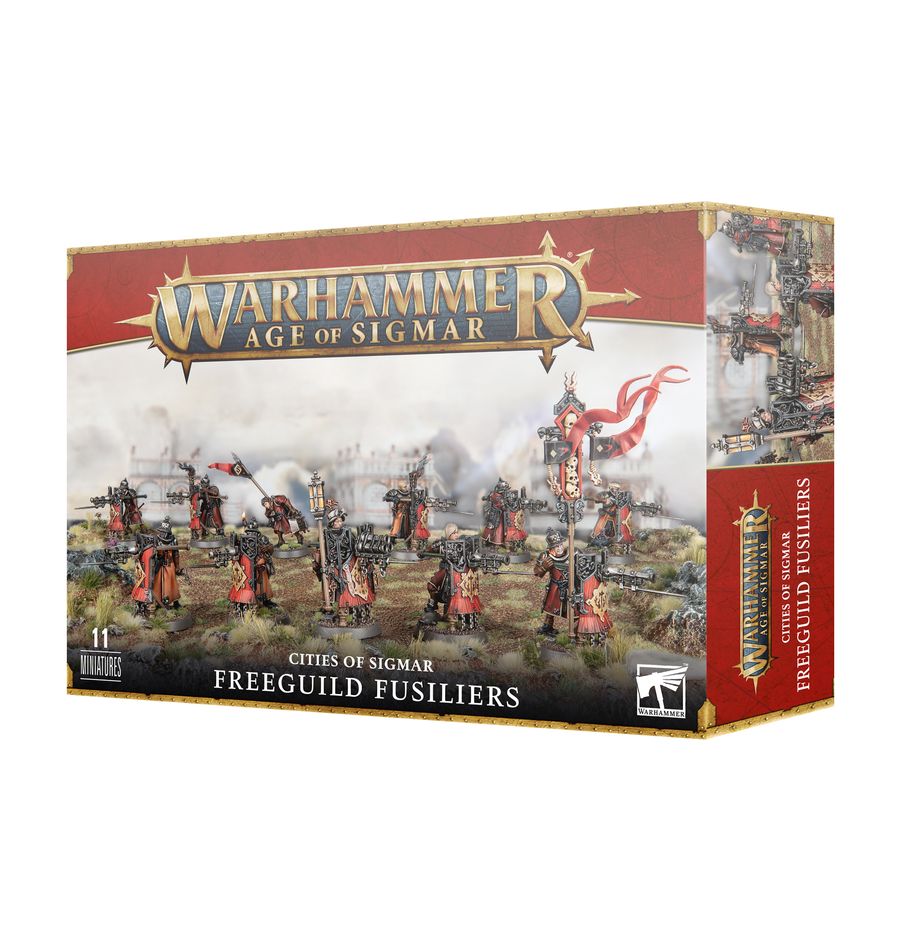 Warhammer Cities of Sigmar: Freeguild Fusiliers Plastic Model Kit