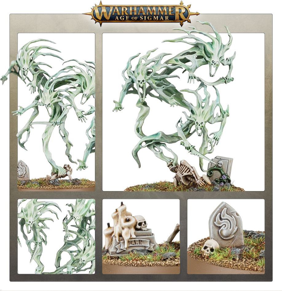 Warhammer Nighthaunt Spirit Hosts - Citadel Tabletop Miniatures Kit