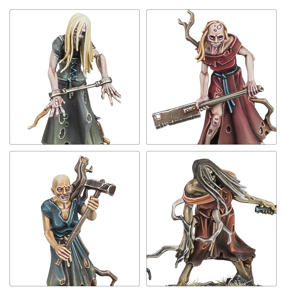 Warhammer Soulblight Gravelords: Deadwalker Zombies - 20 Miniatures