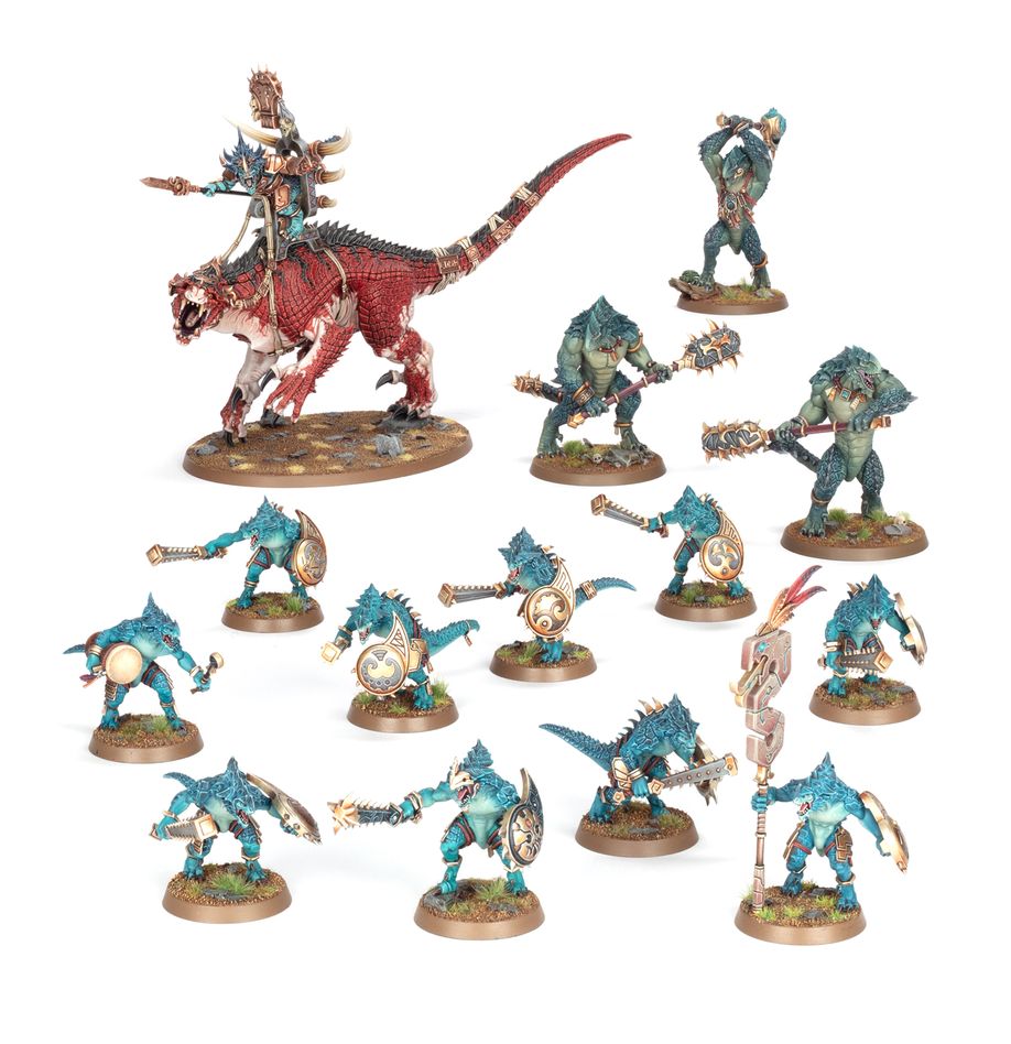 Warhammer Age of Sigmar: Seraphon Spearhead – Tabletop Miniatures