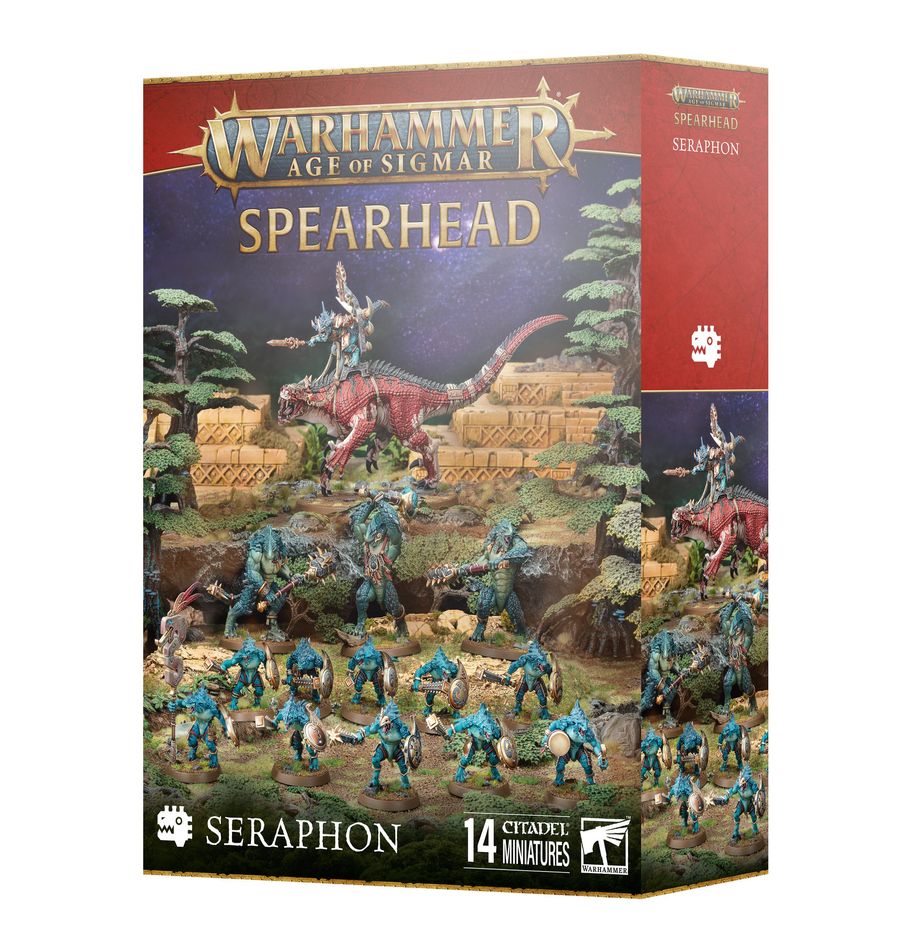 Warhammer Age of Sigmar: Seraphon Spearhead – Tabletop Miniatures