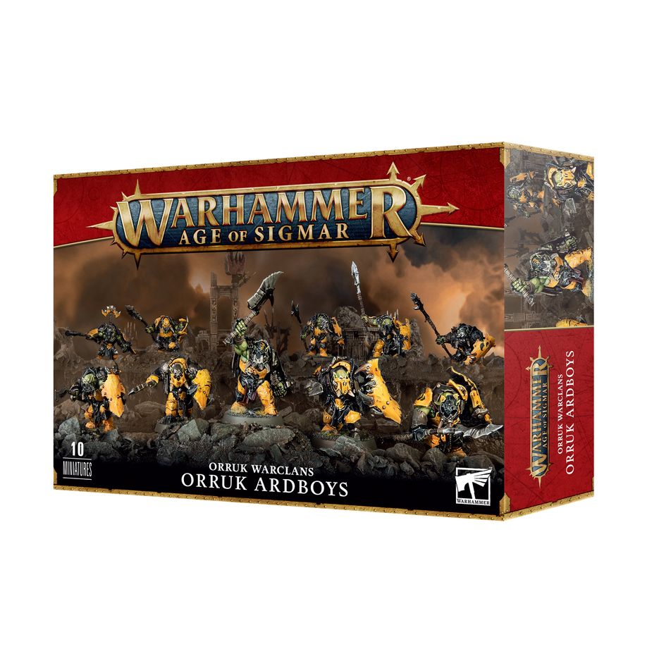 Warhammer Age of Sigmar: Orruk Warclans Ironjawz Orruk Ardboyz