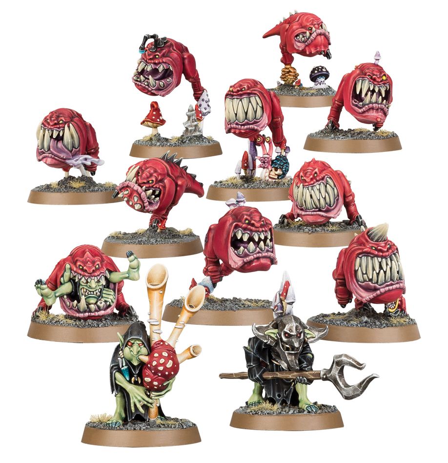 Gloomspite Gitz: Squig Herd - Warhammer Age of Sigmar Miniatures Kit