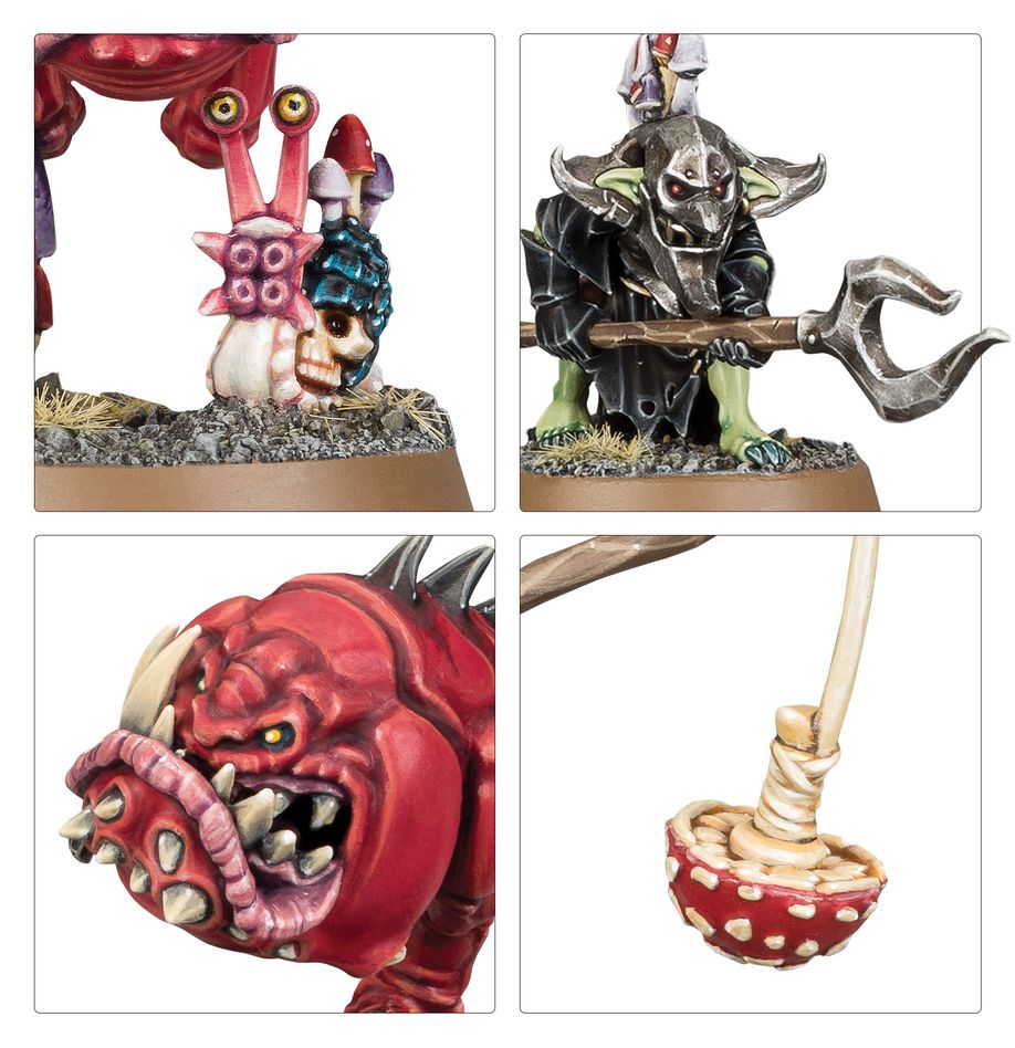Gloomspite Gitz: Squig Herd - Warhammer Age of Sigmar Miniatures Kit