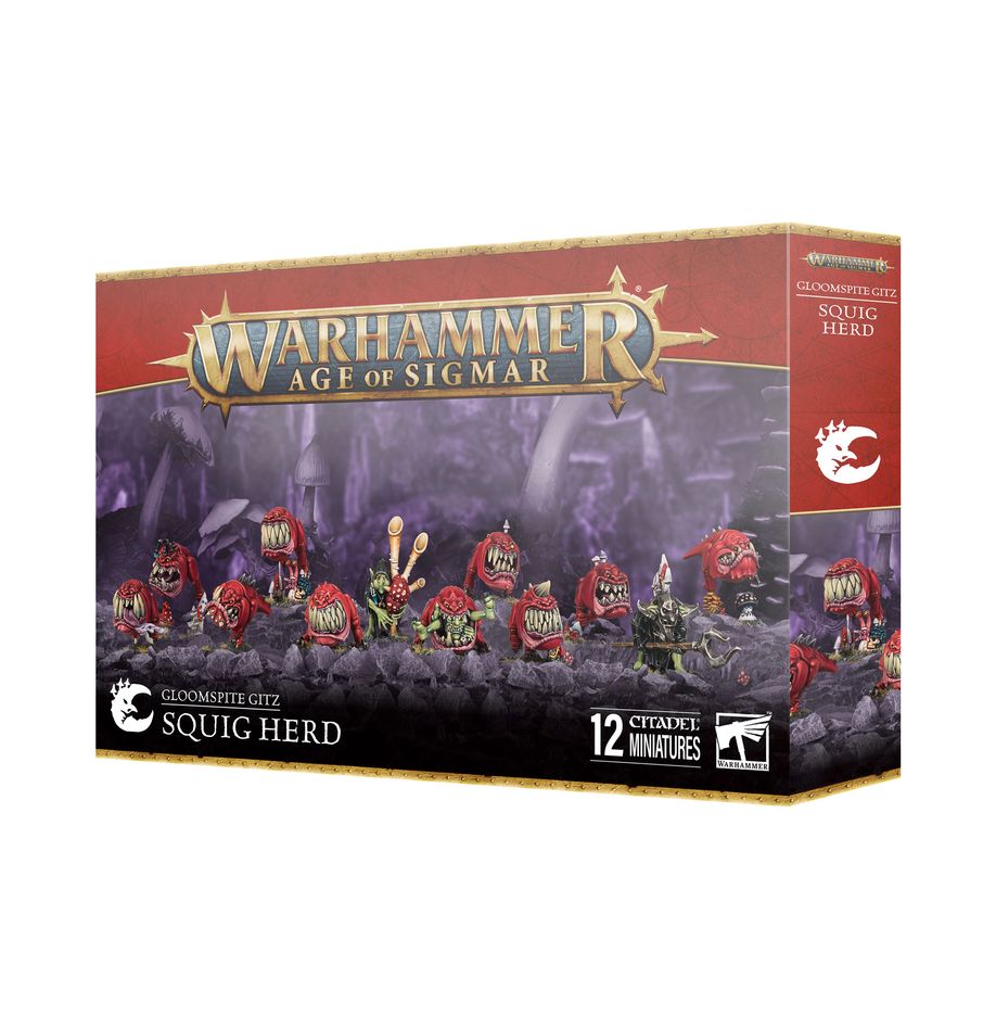 Gloomspite Gitz: Squig Herd - Warhammer Age of Sigmar Miniatures Kit