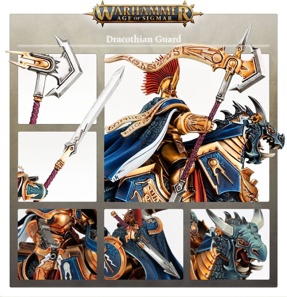 Stormcast Eternals: Dracothian Guard – Warhammer Age of Sigmar Miniatures