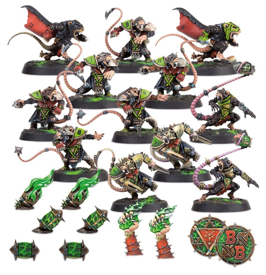 Blood Bowl Skavenblight Scramblers Team - Skaven Miniature Kit