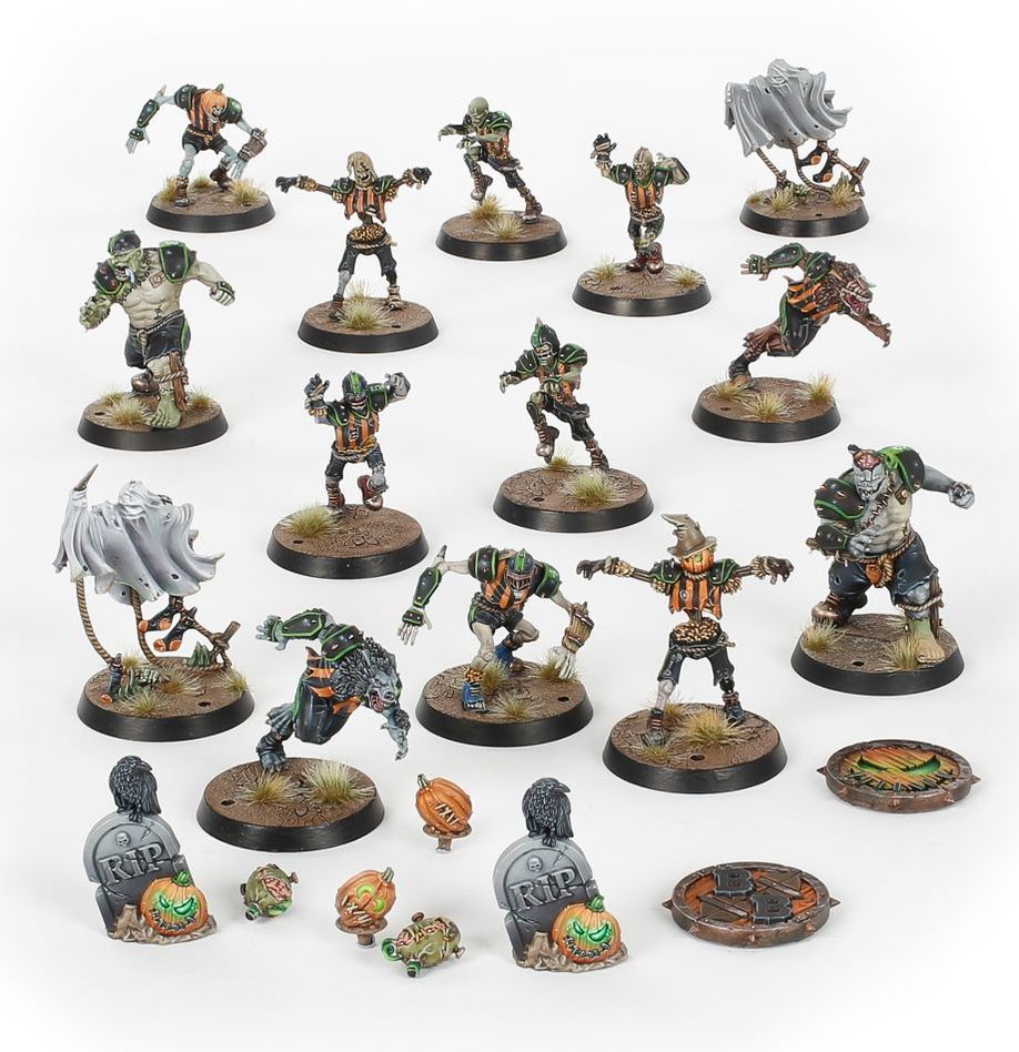 Blood Bowl Necromantic Horror Team – Wolfenburg Crypt-stealers Kit