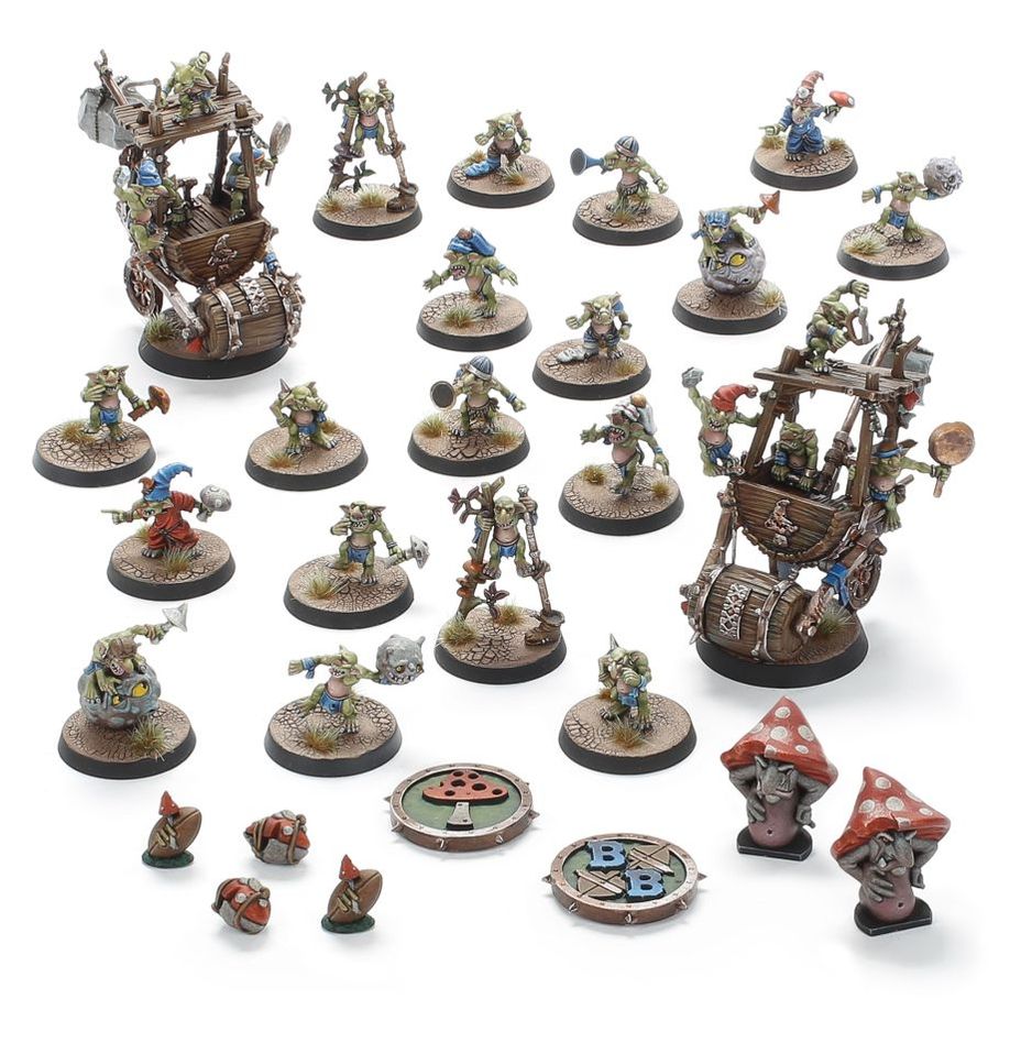 Blood Bowl Snotling Team: Crud Creek Nosepickers - Games Workshop Miniatures