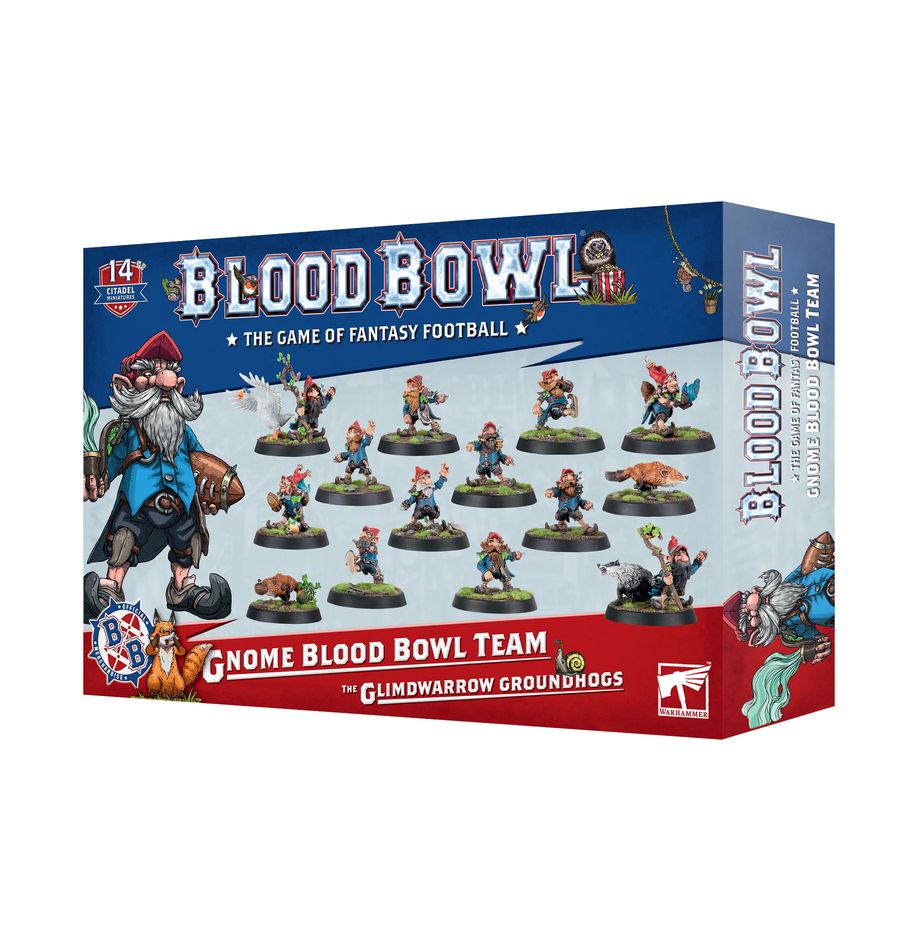 Snaps Gnome Blood Bowl Team – Glimdwarrow Groundhogs Plastic Kit