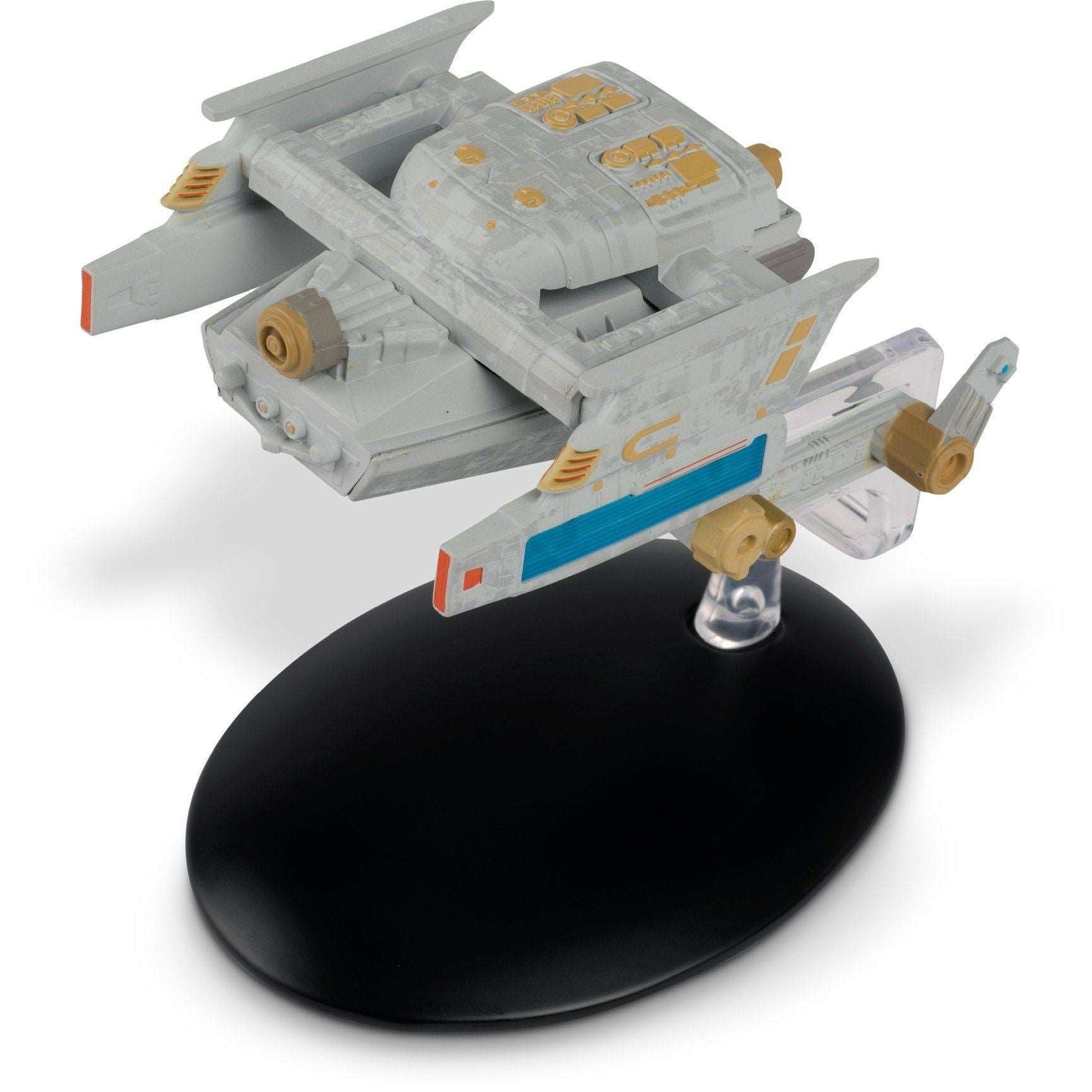 #140 Starfleet Federation Tug Starship Model Die Cast Ship (Eaglemoss / Star Trek)