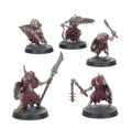 Warhammer Skaven Paint Set – Includes 5 Clanrats, 6 Paints & Brush