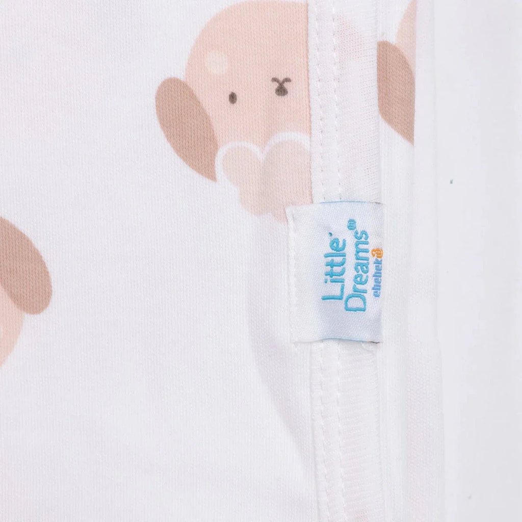 Little Dreams Girls 100% Cotton Blanket 80x80 cm - Printed
