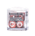 Snaps Blood Bowl Bretonnian Team Dice Set – Red & Black Metallic