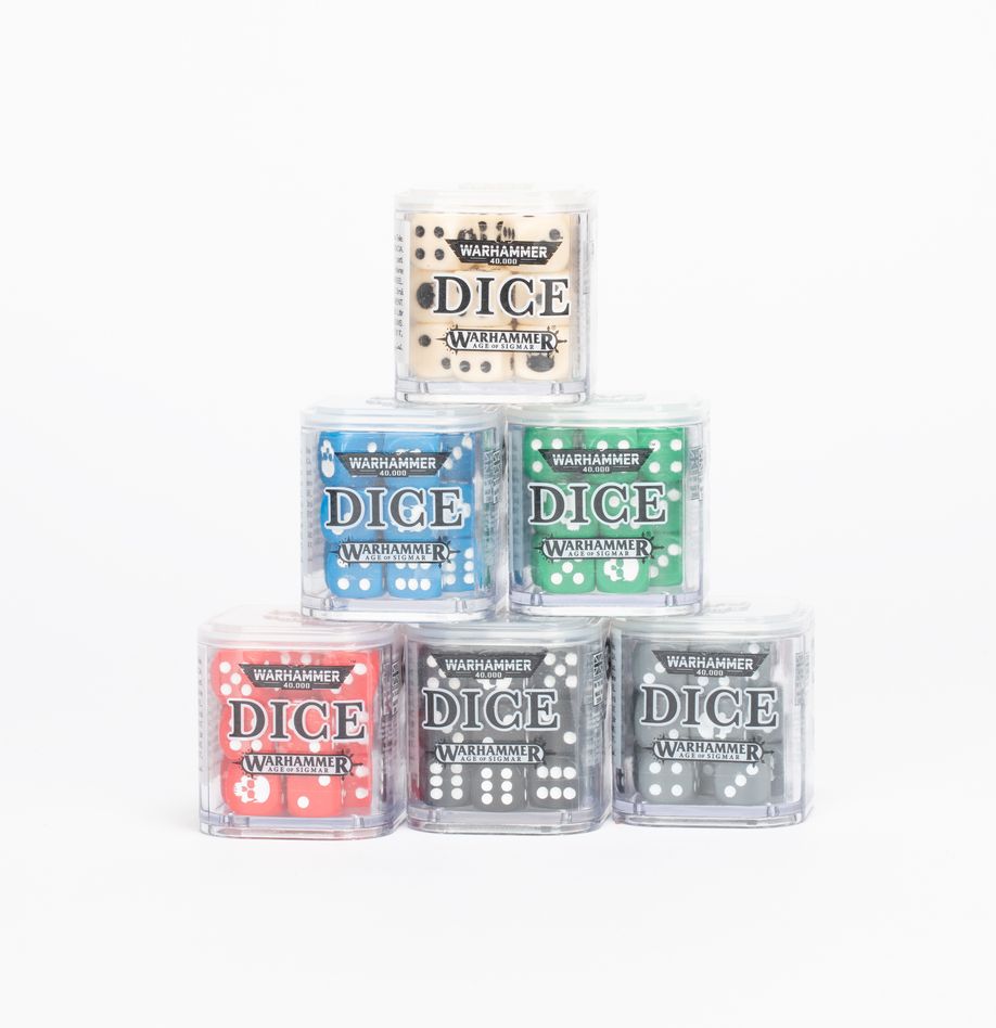 Citadel 12mm Dice Set – 20 Count Stackable Skull Dice by Snaps