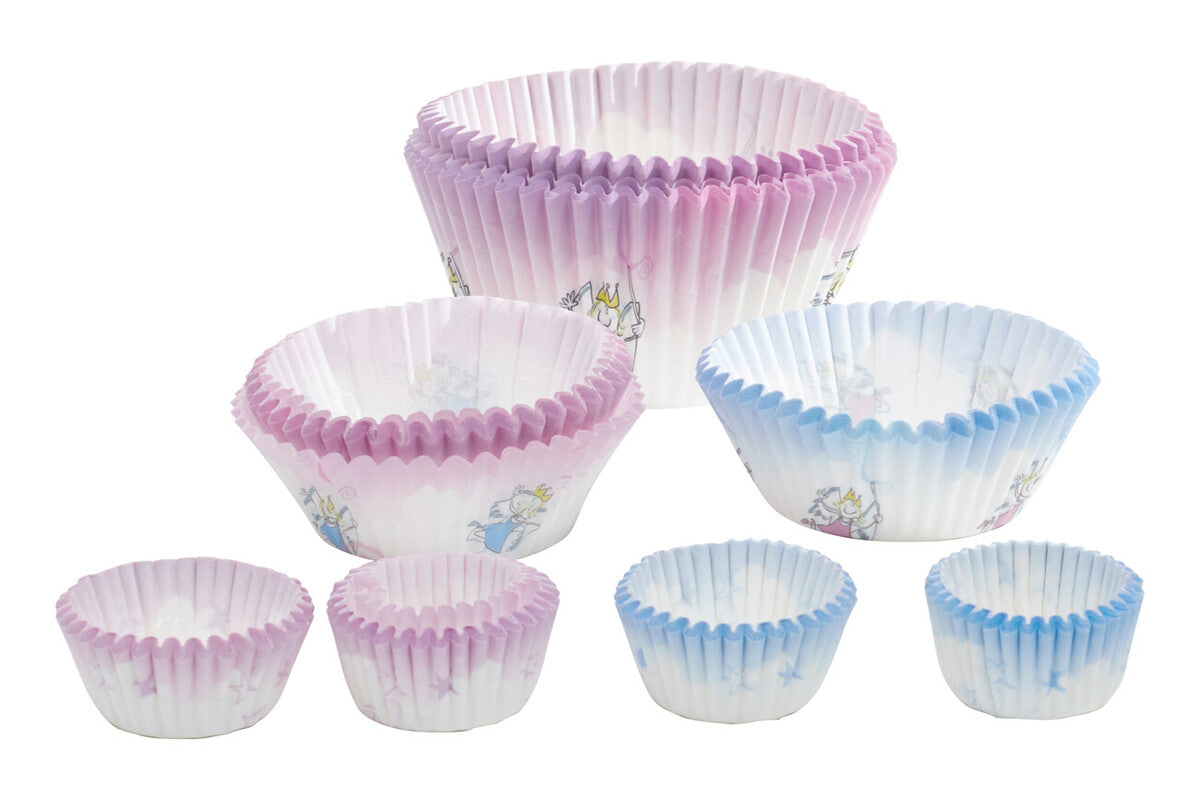 Orsina Fairy Large Cupcake Cases – 40 Pack Greaseproof Princess Liners
