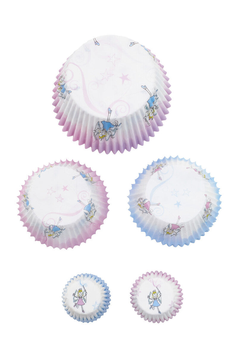 Orsina Fairy Cupcake Cases – 60 Pack Medium Greaseproof Liners