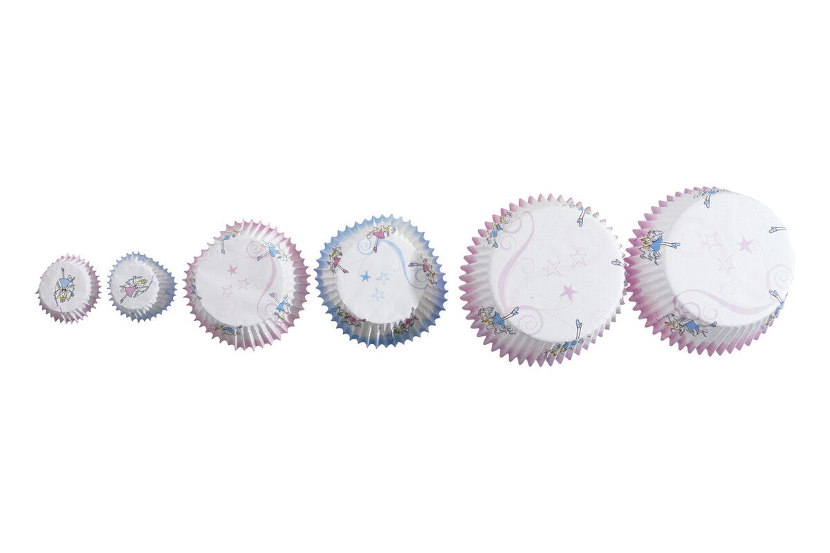 Orsina Fairy Large Cupcake Cases – 40 Pack Greaseproof Princess Liners