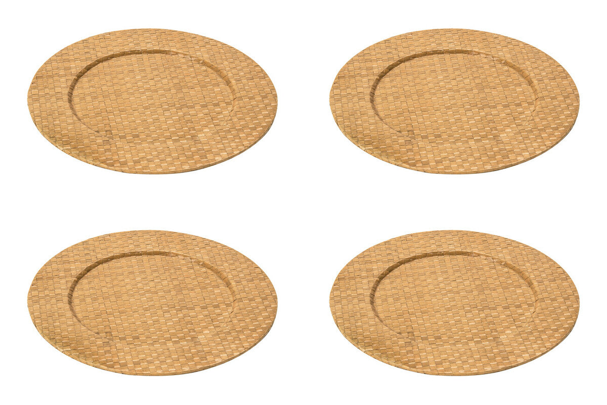 Orsina Pandanus Natural Charger Plate – Handwoven Table Setting Decor