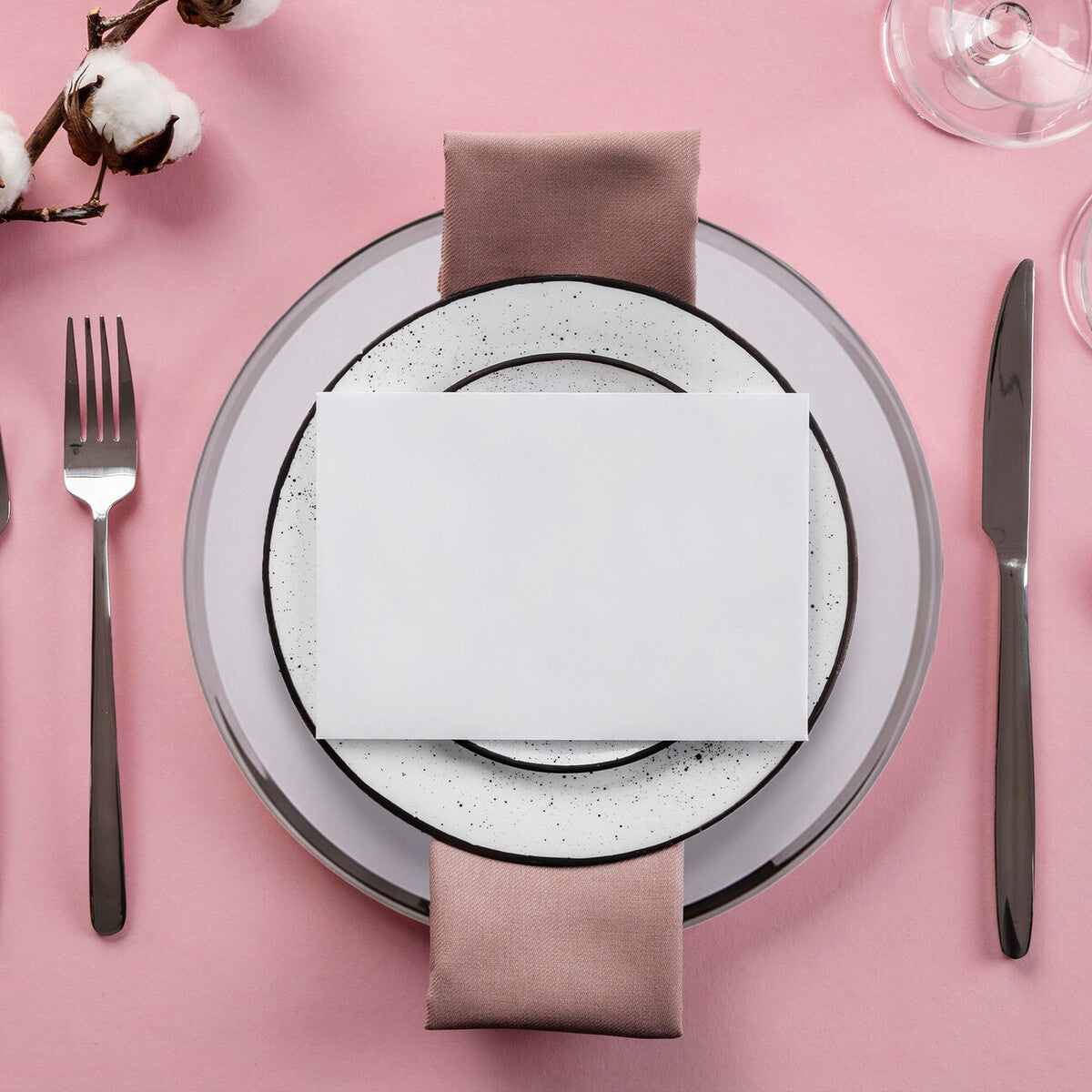 Orsina Ida Silver Rim Charger Plates – Set of 4 Plain 33cm Tableware