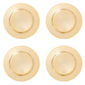 Orsina Gold Charger Plates – Set of 4 Modern 33cm Flat Table Decor