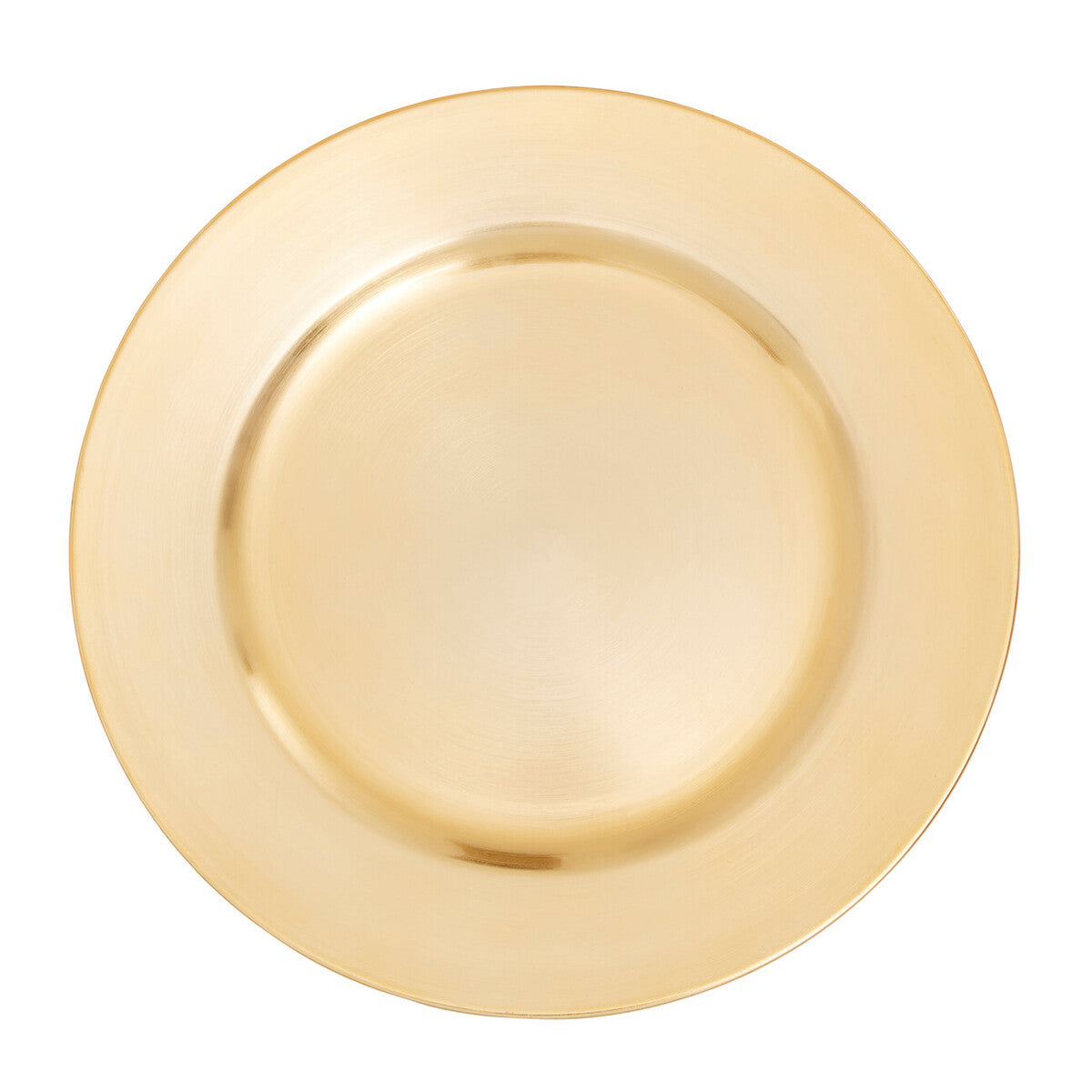 Orsina Gold Charger Plates – Set of 4 Modern 33cm Flat Table Decor