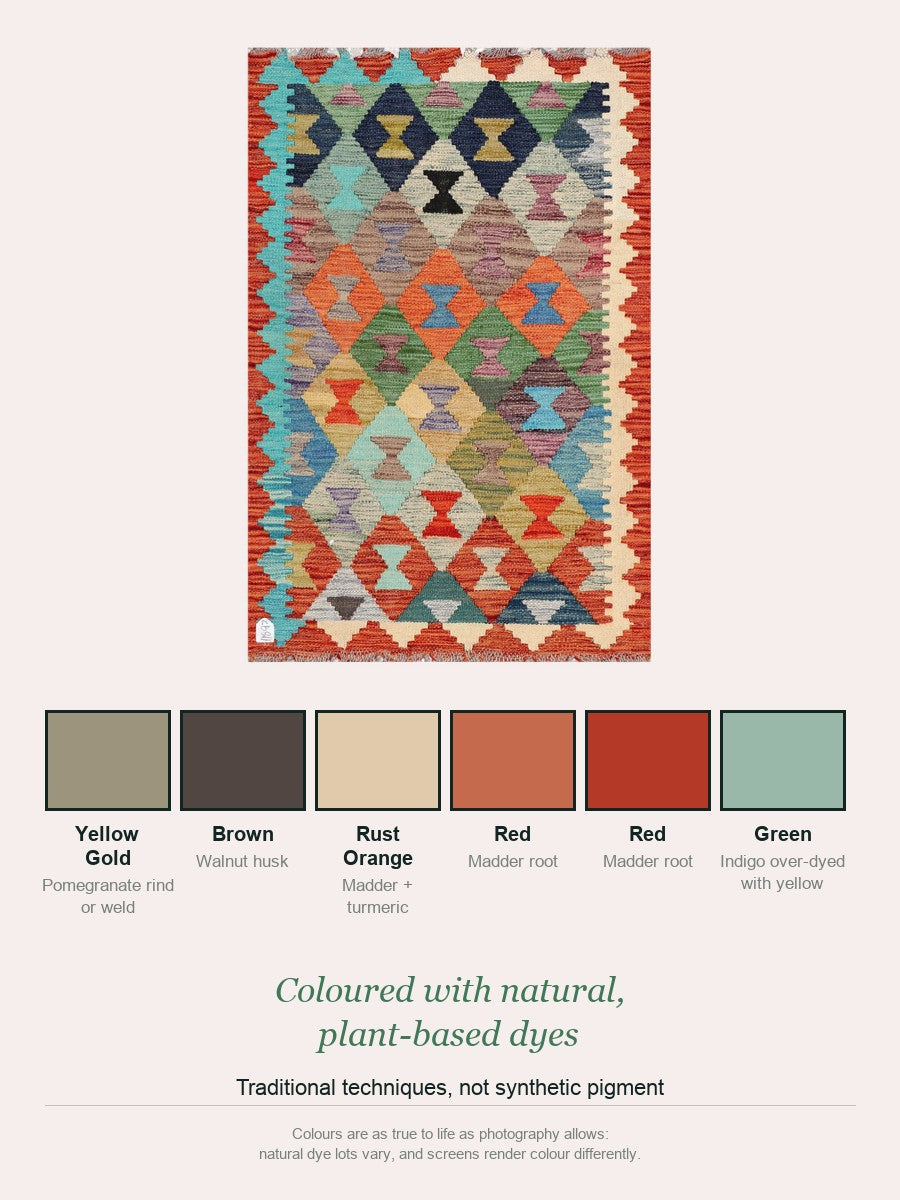 Maimana Kilim - 120 x 82 cm