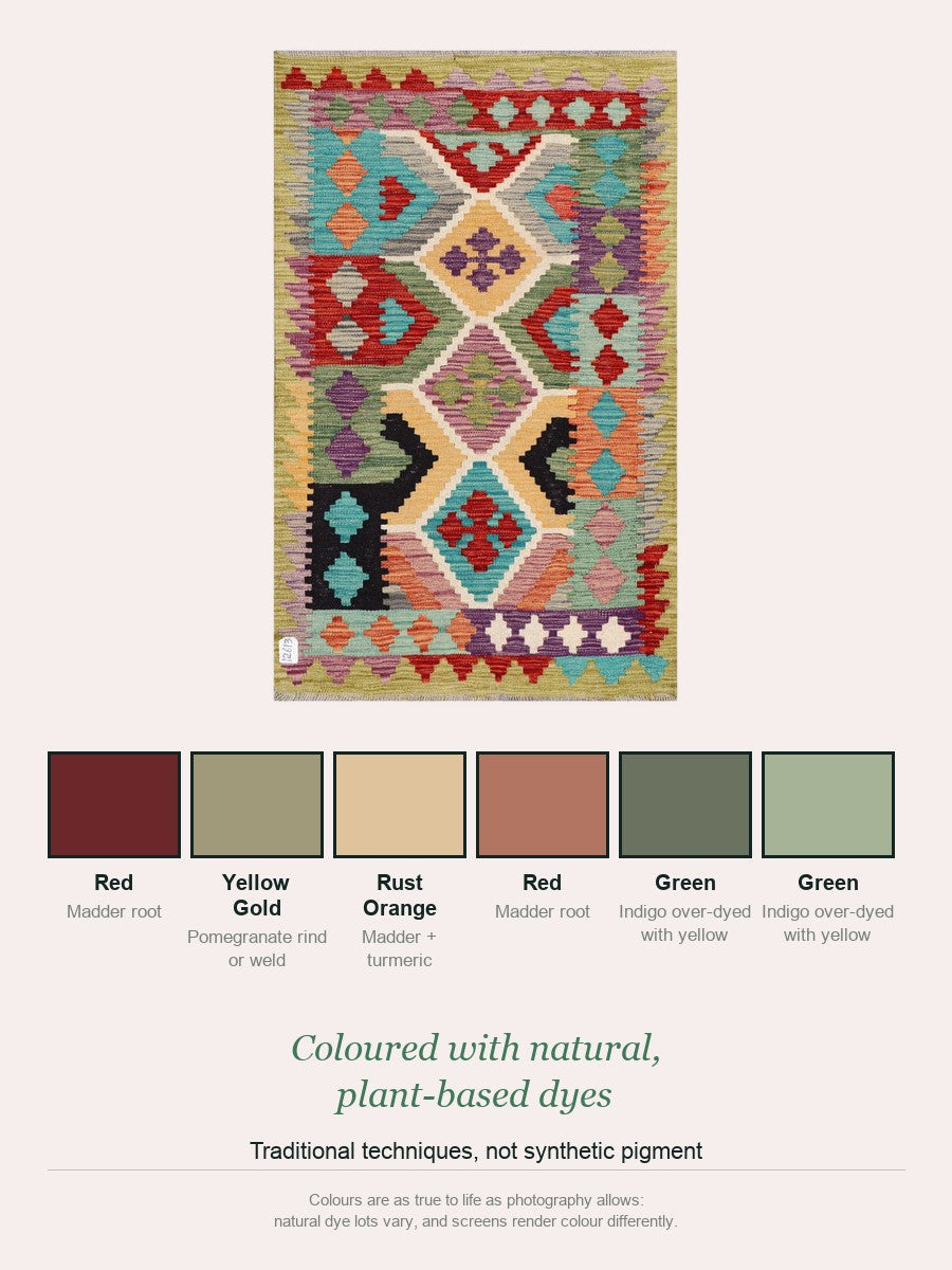 Maimana Kilim - 122 x 79 cm