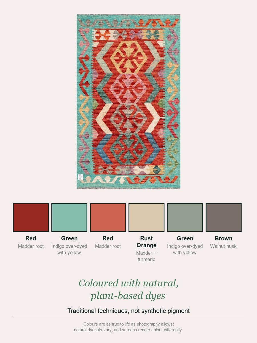 Maimana Kilim - 118 x 73 cm