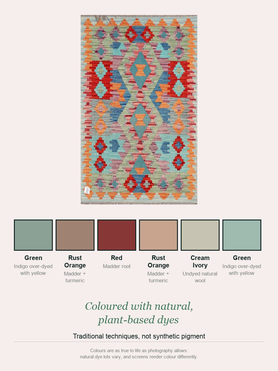 Maimana Kilim - 123 x 79 cm