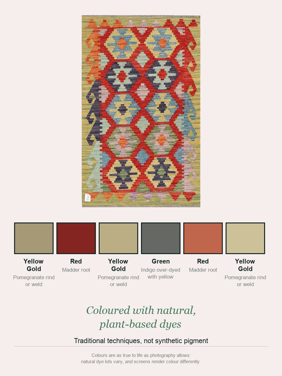 Maimana Kilim - 117 x 76 cm