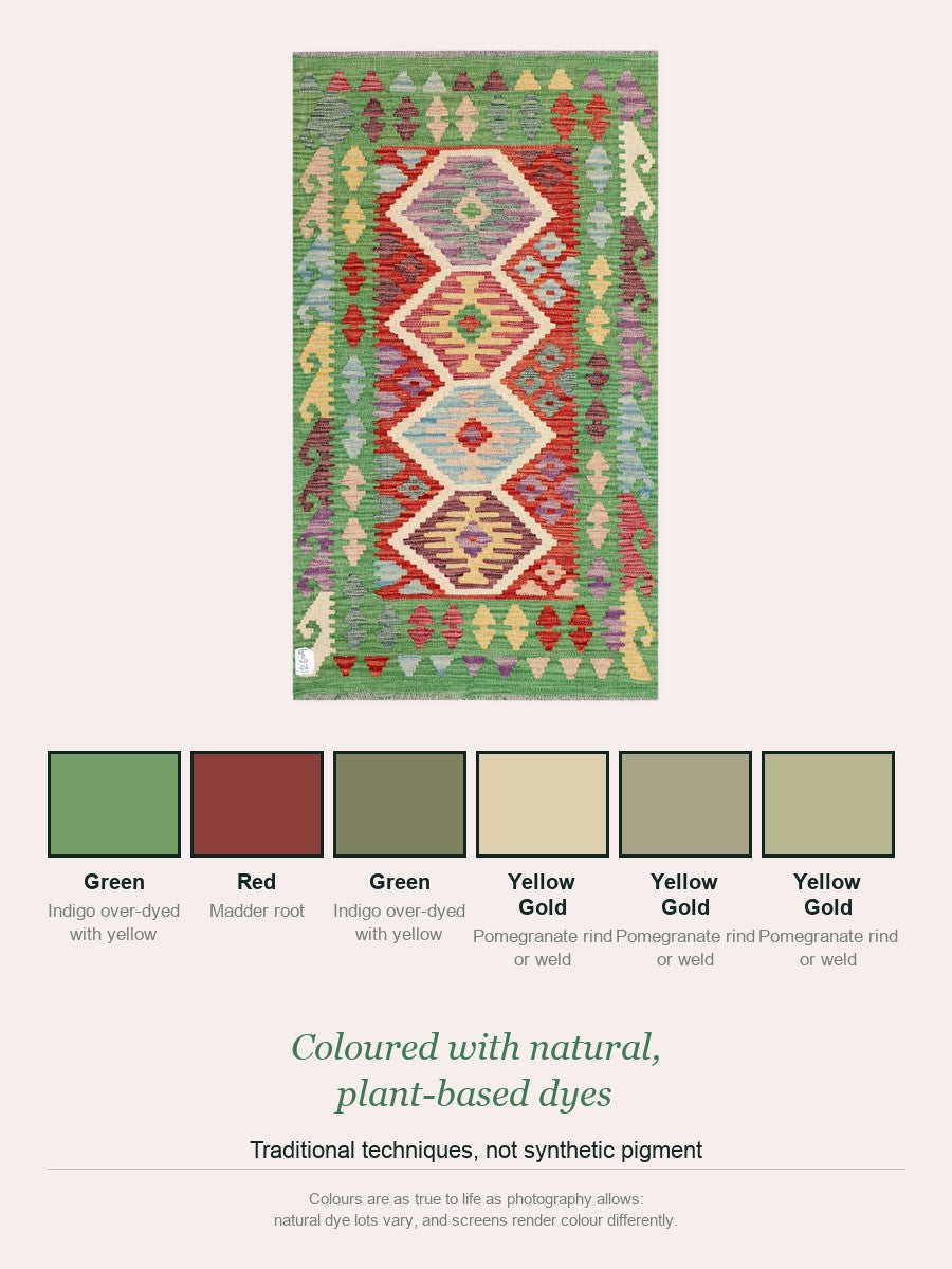 Maimana Kilim - 123 x 72 cm