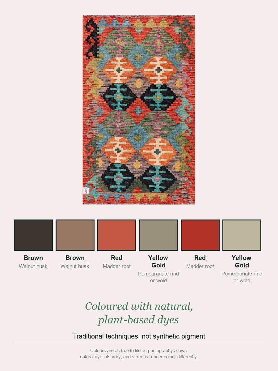 Maimana Kilim - 123 x 76 cm