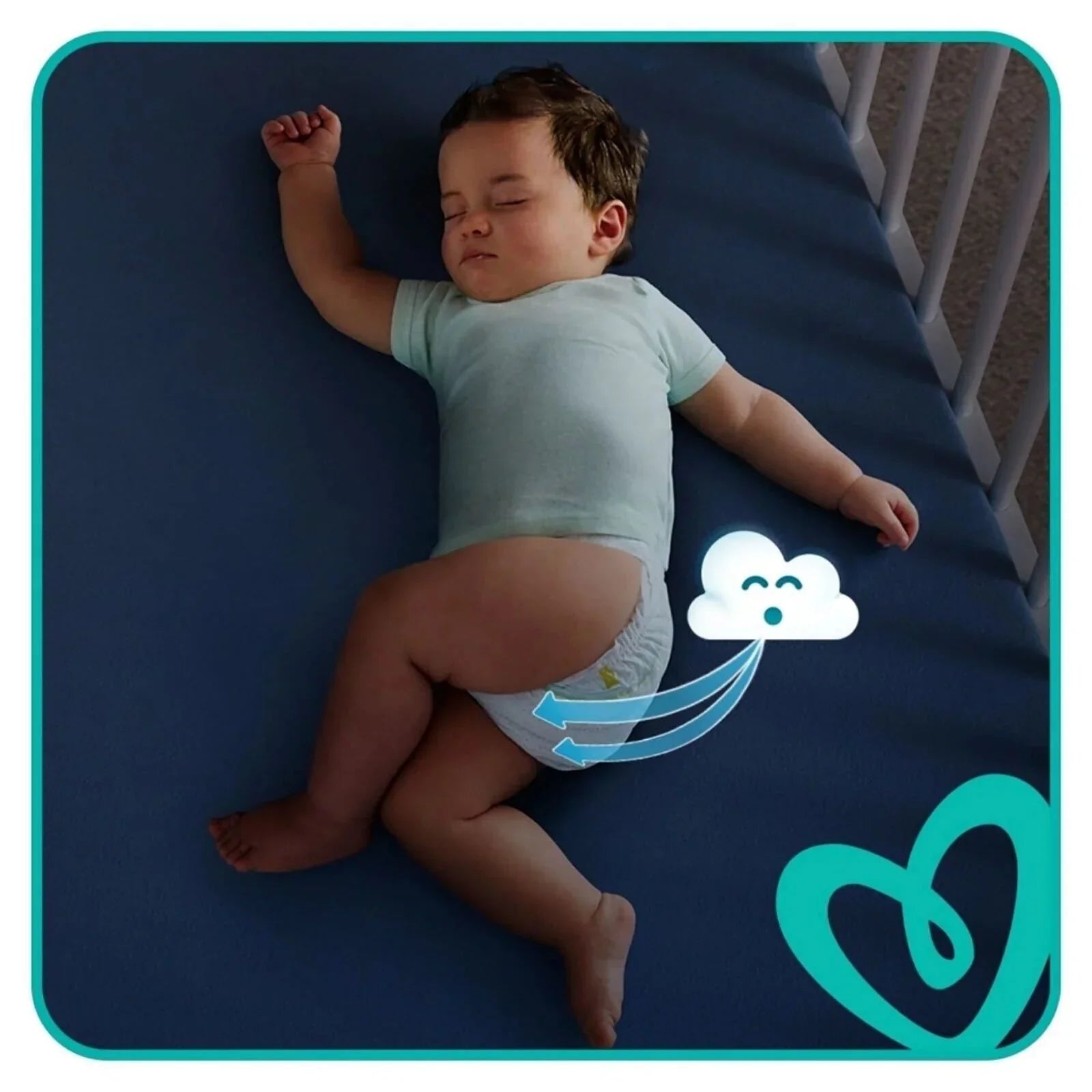 Pampers Baby Dry Size 6 Jumbo Pack - 62 nappies