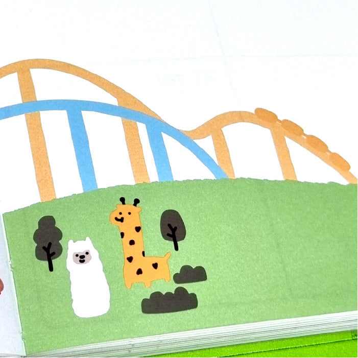 Bonito Lovely Animal Stickers – Whimsical Korean Stationery for Planners