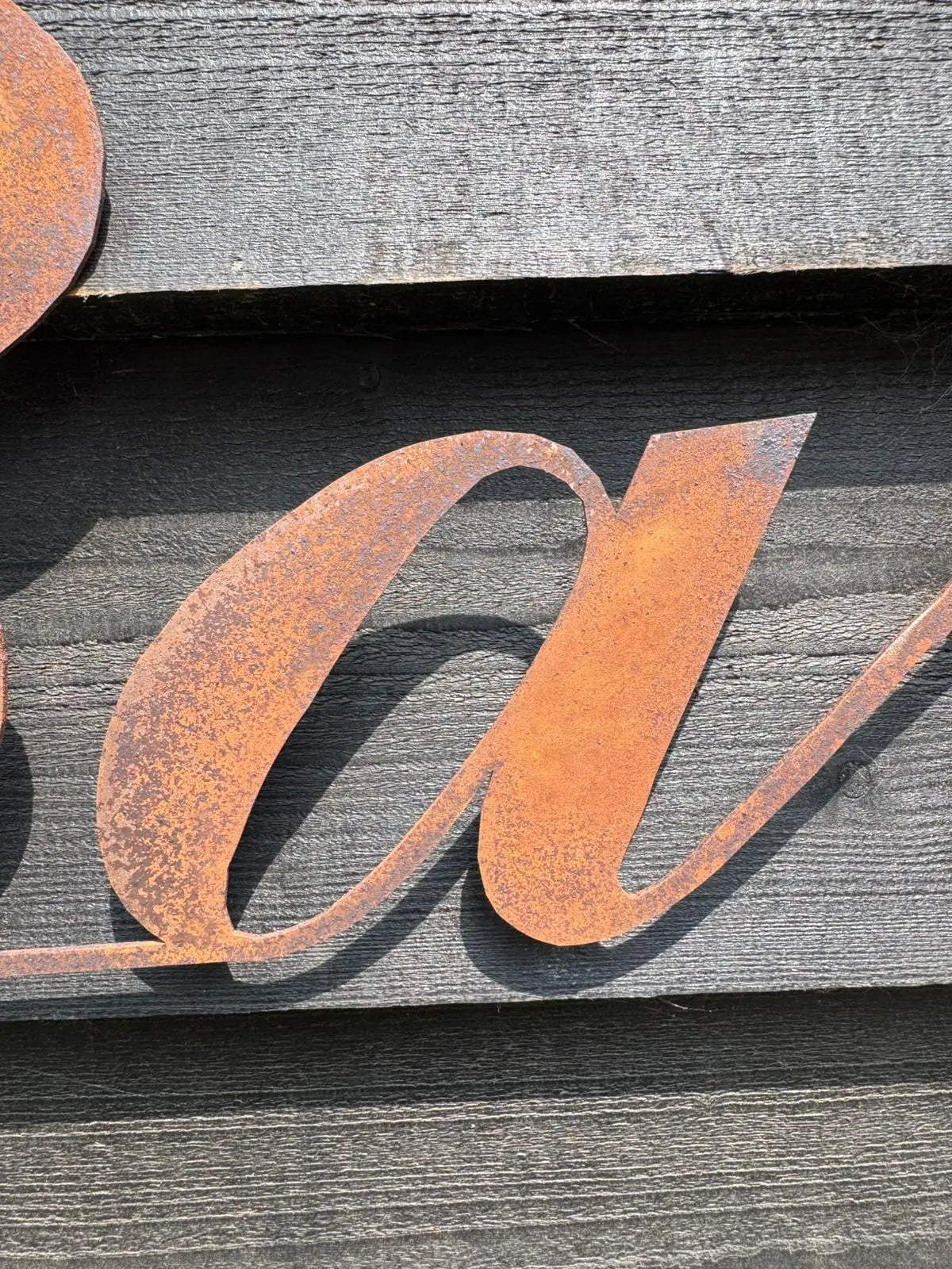 Rustic Warehouse Norfolk Metal Bar Sign – Aged Steel Home & Garden Decor