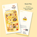 LuLuFun Studio Breakfast Time Decorative Stickers for Journaling