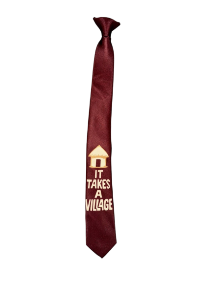 It Takes a Village Knotted Tie