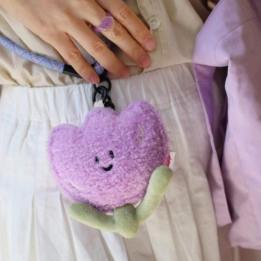 LuLuFun Studio Plush Tulip Mini Bag | Cute Crossbody Accessory Purse