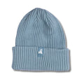 Swole Panda Organic Cotton Beanie – Sustainable Unisex Hat in Turquoise