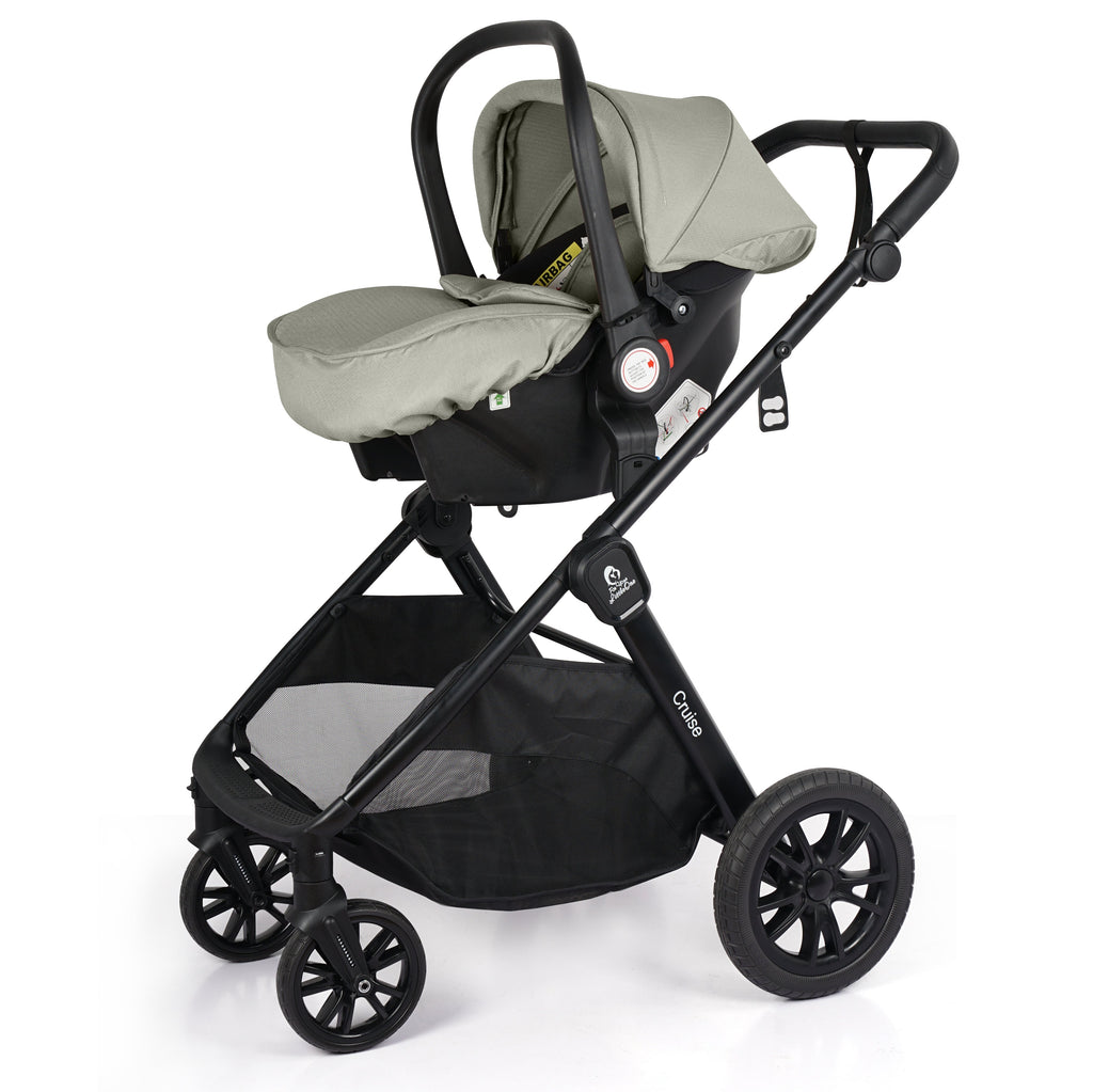 For Your Little One Cruise 3-in-1 Travel System with R129 Car Seat - Sage