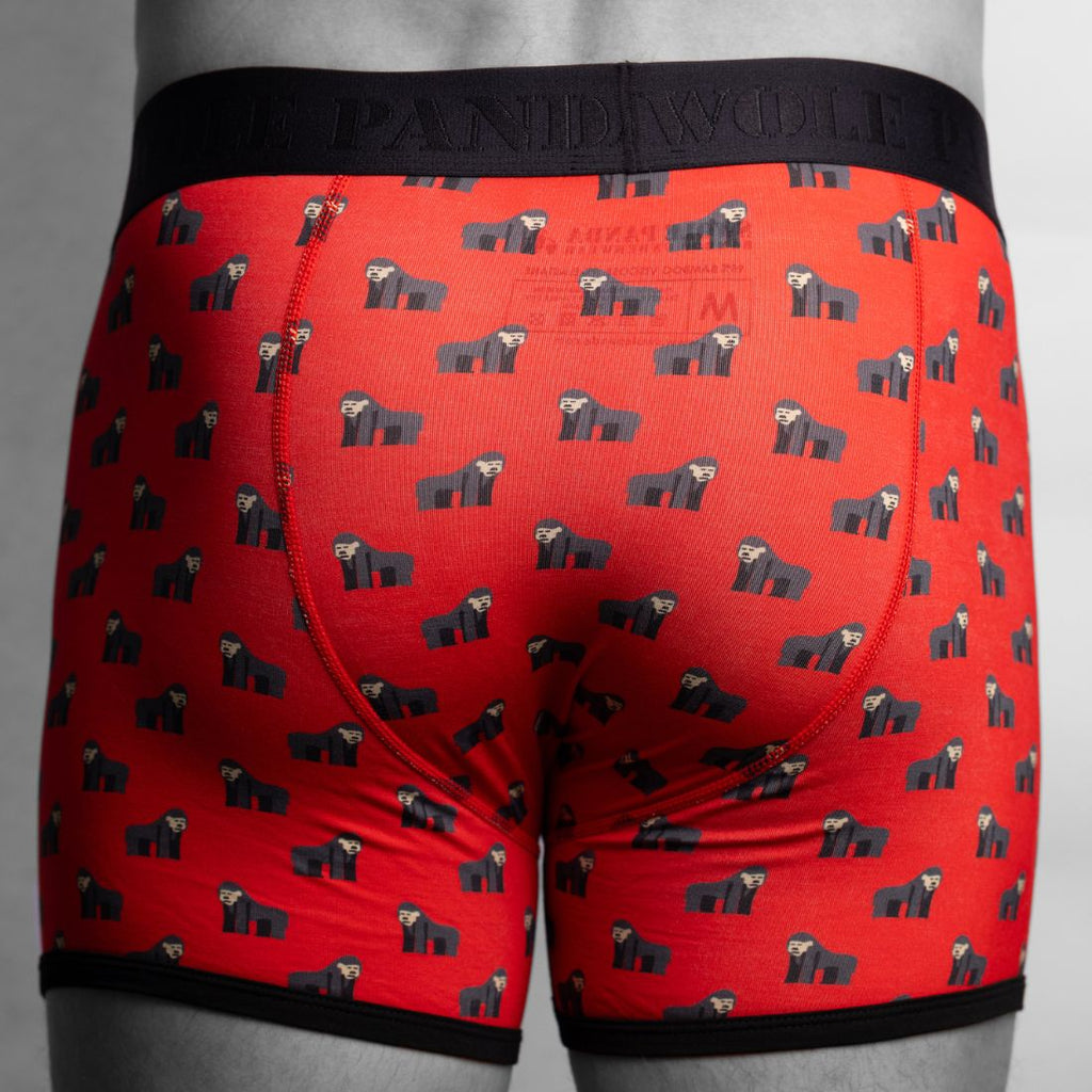Swole Panda Bamboo Boxers – Breathable Anti-Chafe Men's Underwear